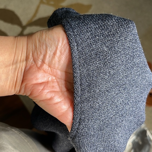 St John Sport Santana Knit Wool Pull On Pants Trousers Wide Leg Straight M NWT - Picture 9 of 11